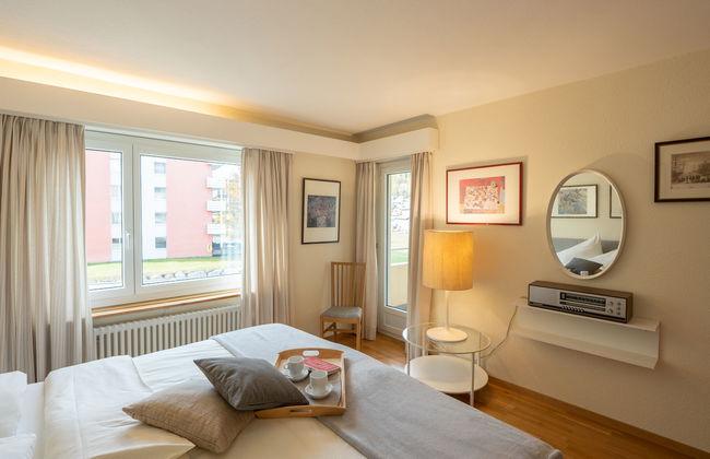 Apartment mit 3 Schlafzimmern in Sankt Moritz mit garten - Foto 15