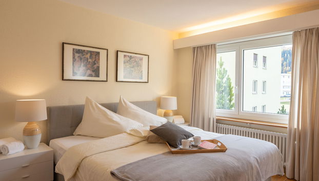 Apartment mit 3 Schlafzimmern in Sankt Moritz mit garten - Foto 3