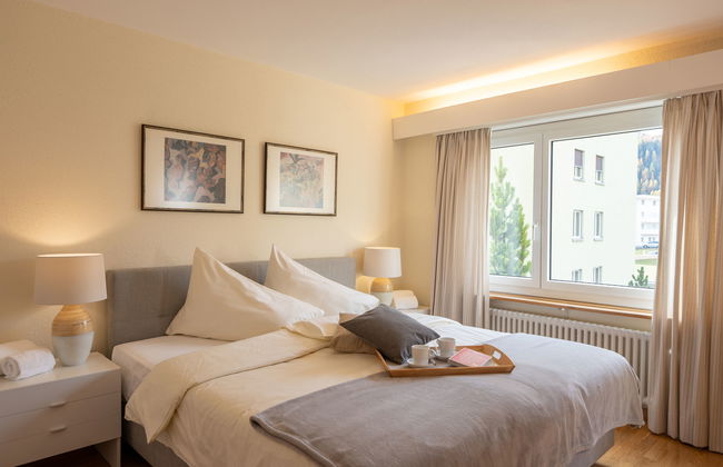 Apartment mit 3 Schlafzimmern in Sankt Moritz mit garten - Foto 3