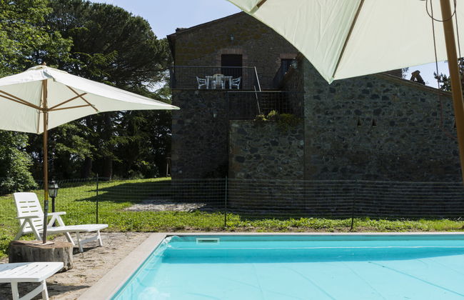 Apartamento de 1 quarto em Bagnoregio com piscina e jardim - Foto 17