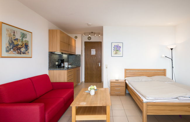 Apartamento de 1 quarto em Lahnstein com piscina e sauna - Foto 9