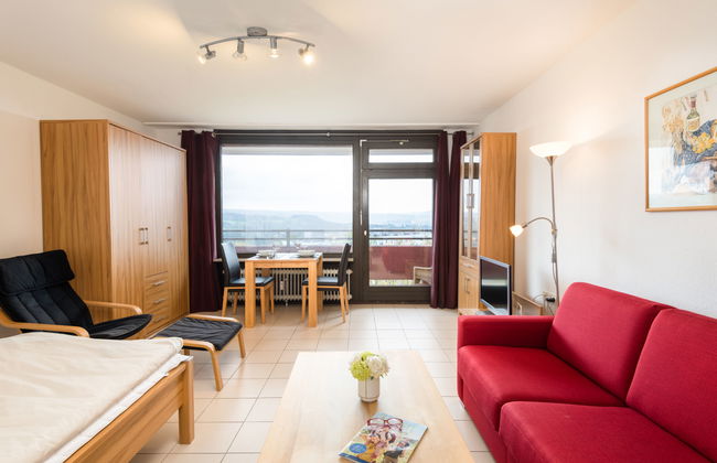 Apartamento de 1 quarto em Lahnstein com piscina e sauna - Foto 6