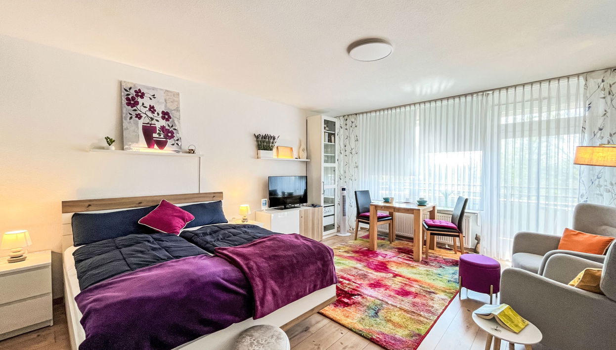 Apartment mit 1 Schlafzimmer in Lahnstein mit schwimmbad und sauna - Foto 1