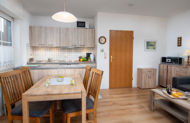 Apartment mit 2 Schlafzimmern in Norden mit garten und terrasse - Foto 8