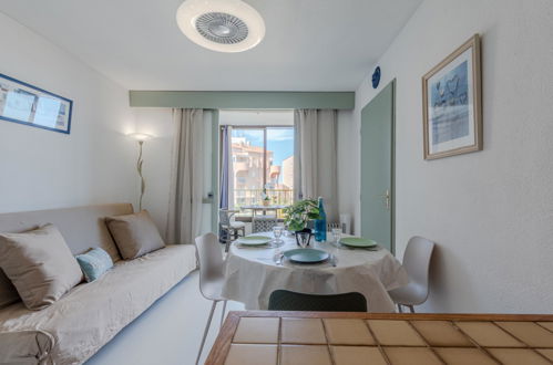 Foto 10 - Apartamento de 1 quarto em Le Barcarès com vistas do mar