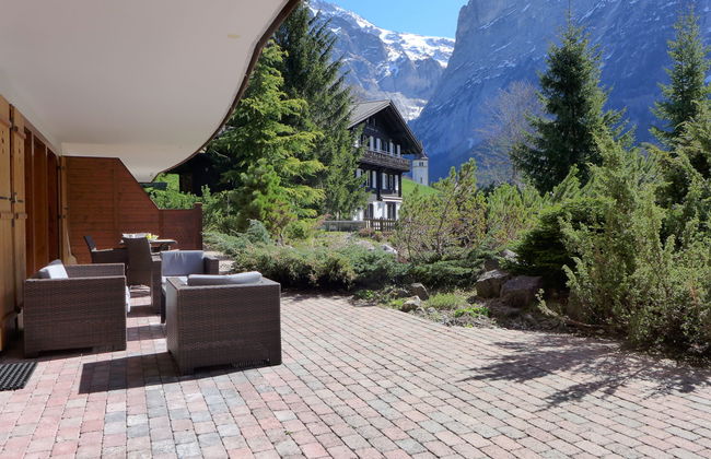 Apartamento de 2 quartos em Grindelwald com jardim e terraço - Foto 16