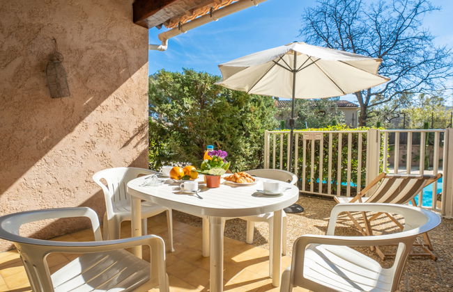 Apartamento de 2 quartos em La Croix-Valmer com piscina e jardim - Foto 18