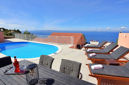 Photo 2 - Maison de 2 chambres à Blato avec piscine privée et vues à la mer