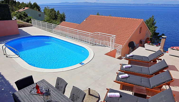 Foto 1 - Haus mit 2 Schlafzimmern in Blato mit privater pool und blick aufs meer