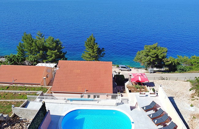 Casa de 3 quartos em Blato com piscina privada e terraço - Foto 19