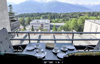 Foto 1 - Apartamento de 1 quarto em Crans-Montana com piscina e terraço