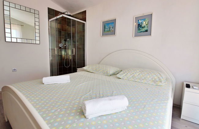 Casa de 4 quartos em Rogoznica com piscina privada e jardim - Foto 16