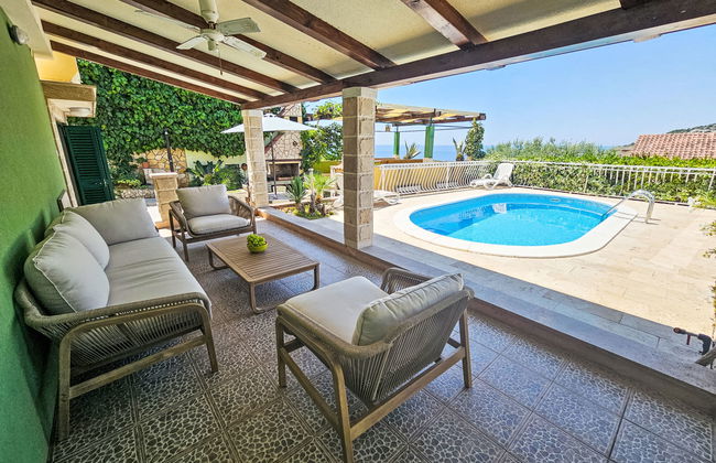 Casa de 4 quartos em Rogoznica com piscina privada e jardim - Foto 12