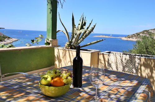 Foto 4 - Casa de 4 quartos em Rogoznica com piscina privada e vistas do mar