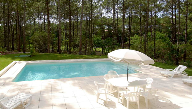 Casa de 3 quartos em Lacanau com piscina privada e terraço - Foto 3