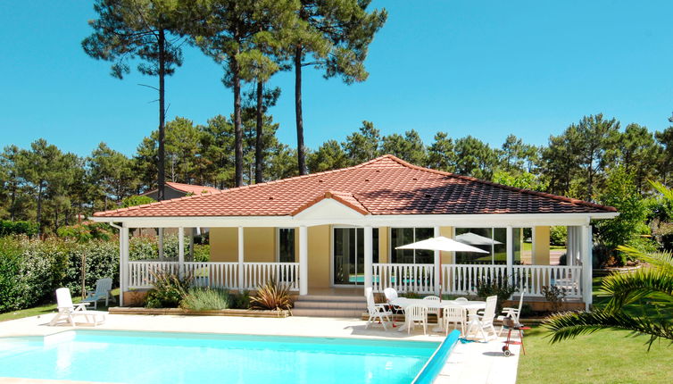 Foto 1 - Casa de 2 quartos em Lacanau com piscina privada e vistas do mar