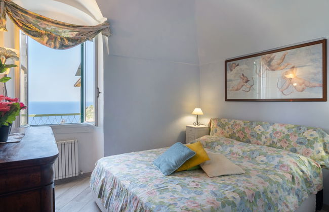 Casa de 4 quartos em Cipressa com jardim e terraço - Foto 17
