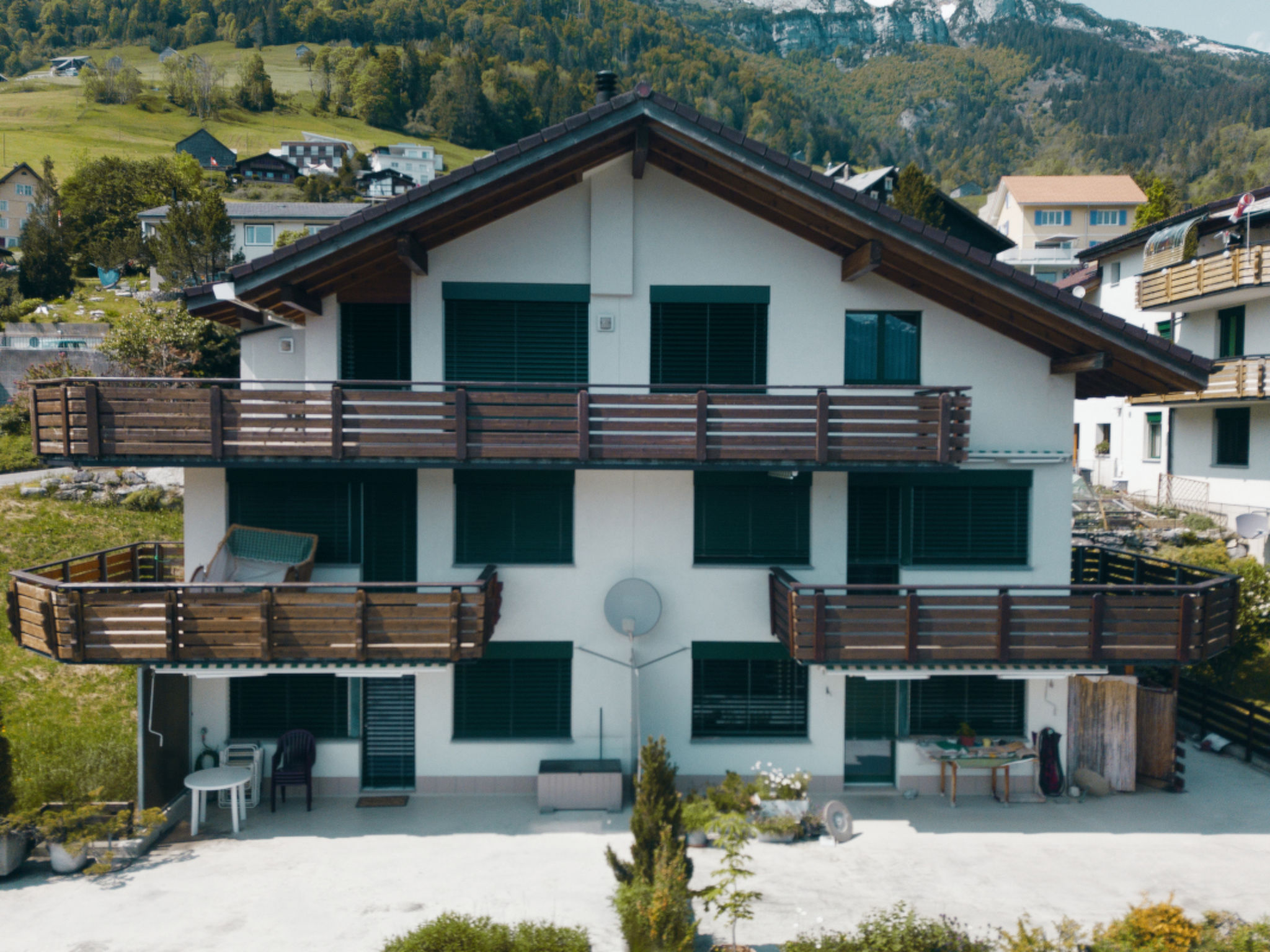 Photo 3 - Appartement de 1 chambre à Amden avec vues sur la montagne