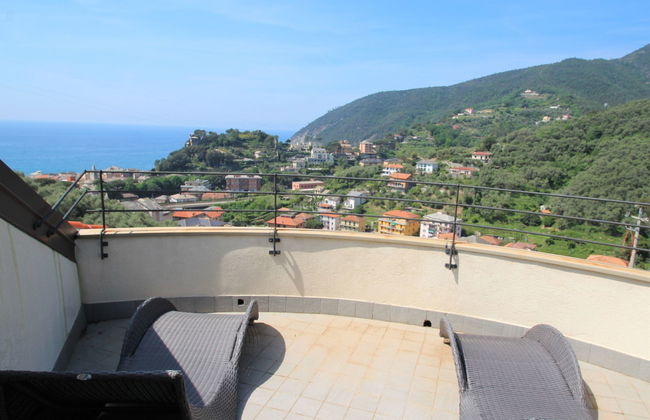 Apartamento de 3 quartos em Moneglia com piscina e jardim - Foto 14