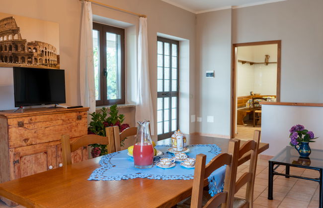 Apartamento de 4 quartos em Bolsena com piscina e jardim - Foto 9