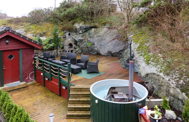 Casa de 4 quartos em Svortland com jardim e terraço - Foto 12