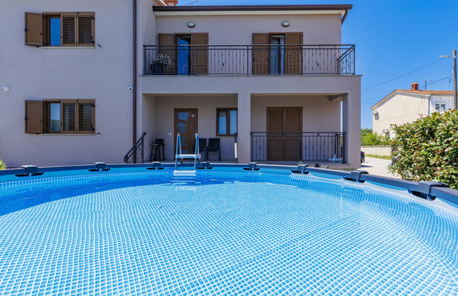 Apartamento de 3 quartos em Ližnjan com piscina privada e jardim - Foto 6