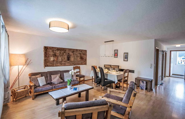 Apartment mit 4 Schlafzimmern in Sankt Moritz mit garten - Foto 8