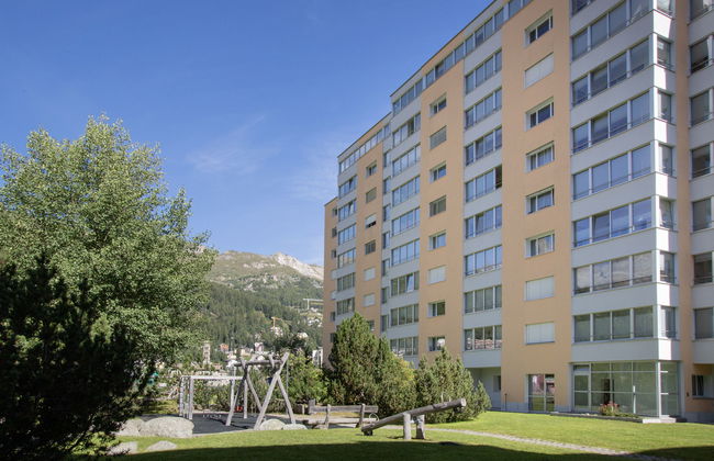 Apartment mit 2 Schlafzimmern in Sankt Moritz mit garten - Foto 17