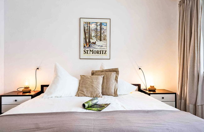 Apartment mit 4 Schlafzimmern in Sankt Moritz mit garten - Foto 11