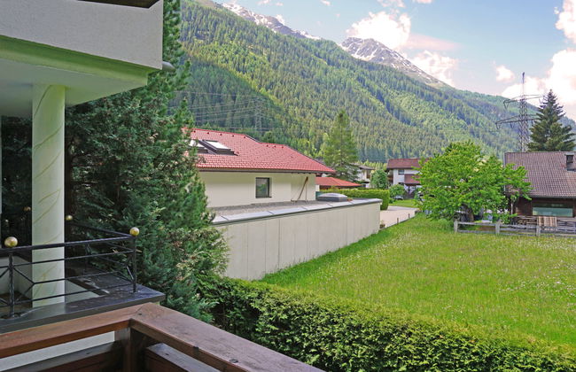 Apartamento de 1 quarto em Pettneu am Arlberg com jardim e terraço - Foto 16