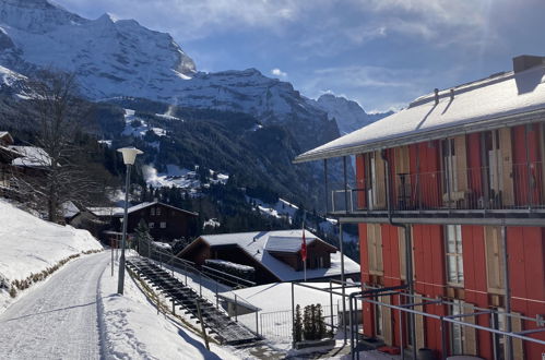 Foto 22 - Apartamento de 1 quarto em Lauterbrunnen com vista para a montanha