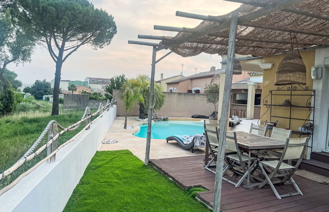 4 bedroom House in Thézan-lès-Béziers with private pool and garden - Photo 16