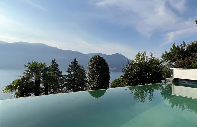 Casa de 3 quartos em Ronco sopra Ascona com piscina privada e jardim - Foto 53