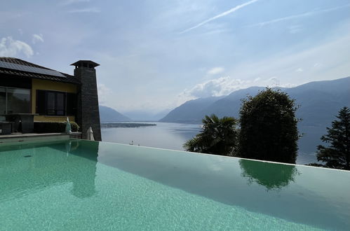 Foto 4 - Casa de 2 quartos em Ronco sopra Ascona com piscina privada e vista para a montanha