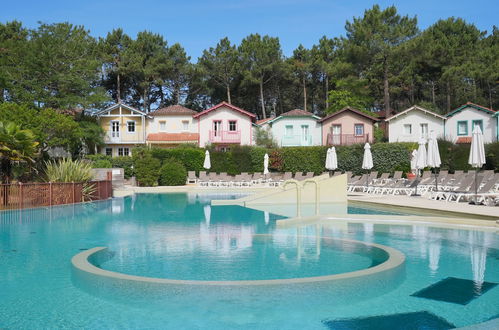 Photo 2 - Maison de 3 chambres à Lacanau avec piscine et vues à la mer