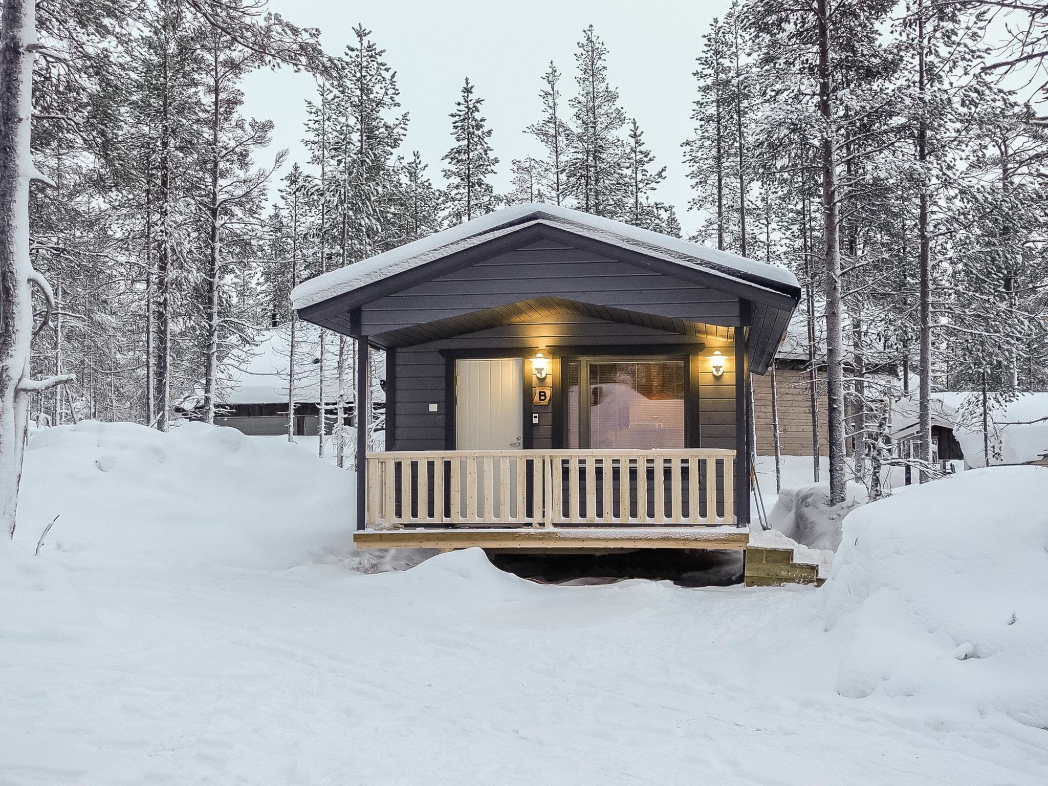 Foto 6 - Casa de 1 quarto em Inari com sauna e vista para a montanha