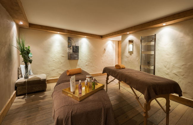 Apartment mit 3 Schlafzimmern in Le Grand-Bornand mit schwimmbad und sauna - Foto 4