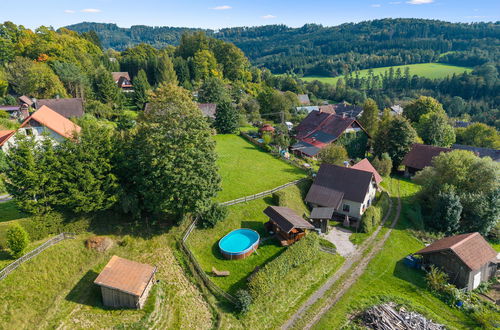 Foto 35 - Casa con 3 camere da letto a Háje nad Jizerou con piscina privata e giardino