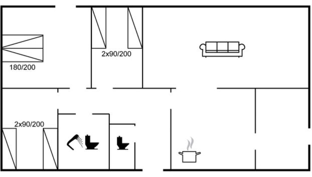 Haus mit 3 Schlafzimmern in Nakskov mit terrasse - Foto 2