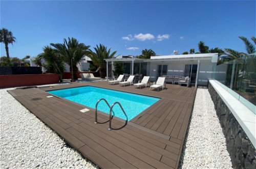 Foto 1 - Casa de 3 habitaciones en Yaiza con piscina privada y vistas al mar