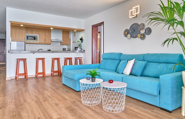 Apartamento de 3 quartos em Santiago del Teide com piscina e jardim - Foto 8