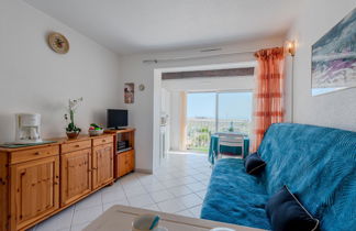 Foto 3 - Apartamento de 1 quarto em Leucate com vistas do mar