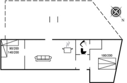Foto 21 - Apartamento de 2 habitaciones en Skagen con terraza