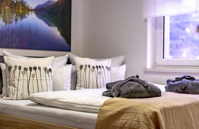 Apartamento de 1 quarto em Sautens com jardim - Foto 17