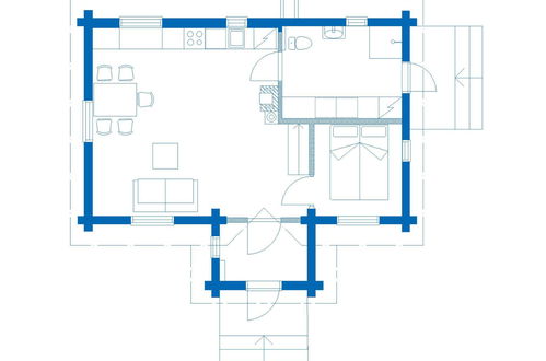 Foto 40 - Haus mit 1 Schlafzimmer in Puolanka mit sauna