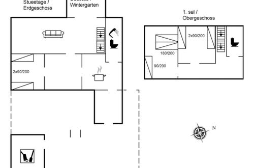 Foto 22 - Casa con 3 camere da letto a Tranekær con terrazza