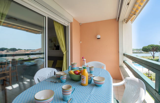 Apartamento de 3 quartos em Le Grau-du-Roi com piscina e terraço - Foto 15