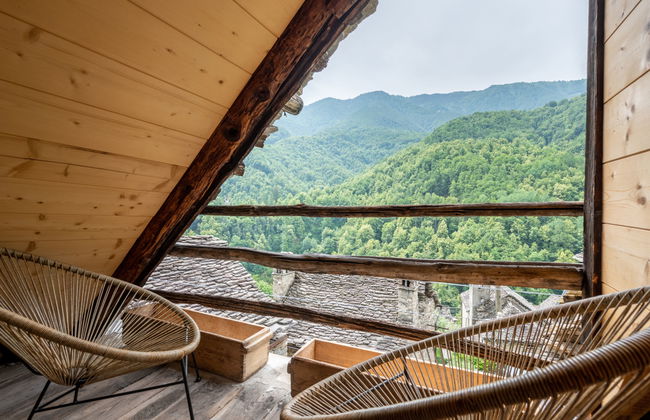 Casa de 2 quartos em Bognanco com jardim e terraço - Foto 4