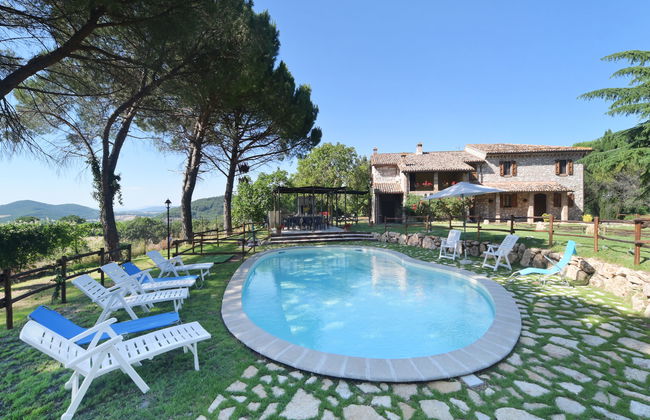Casa de 5 quartos em Massa Martana com piscina privada e jardim - Foto 38