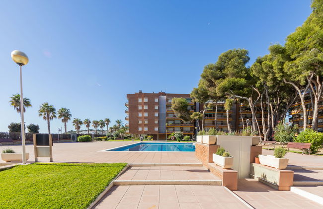 Apartamento de 2 quartos em Torredembarra com piscina e jardim - Foto 21